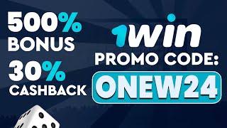 1WIN PROMO CODE - ONEW24 500% BIG BONUS IN 2024