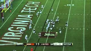 Logan Thomas vs Miami 2011