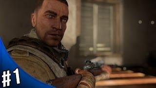 Sniper Elite 3 Gameplay Walkthrough Part 1 Let's Play - Tobruk