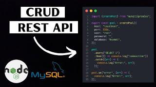 Aprende a desarrollar una REST API con Node.js y MySQL (CRUD) desde Cero