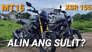 THE YAMAHA MT15 AND THE CLASSIC XSR 155! Which is better this 2023?