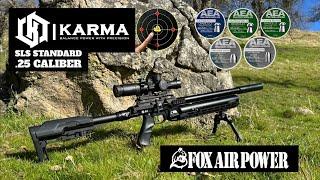 KARMA AIRGUNS SLS STANDARD .25 CALIBER OUTDOOR SHOOTING DAY WITH FOX AIR POWER AND FRIENDS