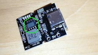USB-C power bank board in test