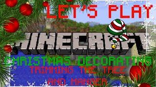 A Very Minecraft Christmas | Tree Decorating with Swelkor Gaming