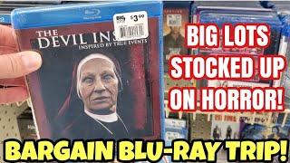 BARGAIN BLU-RAY TRIP TO BIG LOTS!!! Tons Of Horror Movies and Collections!