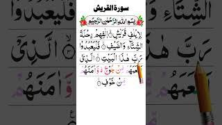 Li ilafi quraish surah | Quran Sharif  Tilawat