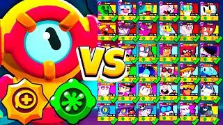 ОТИС ПРОТИВ ВСЕХ БРАВЛЕРОВ! ПОБЕДИЛ ВСЕХ В BRAWL STARS