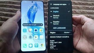 How to change language in honor 90 lite