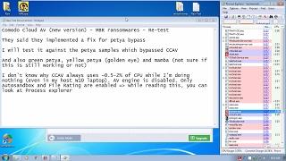 Comodo Cloud Antivirus v1.8.407941.426 - Autosandbox - MBR-ransomware re-test