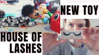 VLOG | New Baby Toy, House Of Lashes Haul & Amazon Designer Dupe