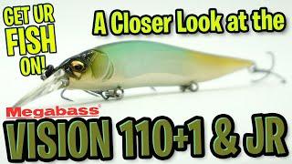 A Closer Look at the Mega Bass Vision 110+1 Suspending Twitch Bait