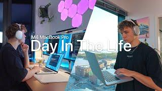 Day In The Life Of a Software Engineer With The M4 MacBook Pro | Battery & Performance Test