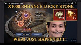 Black Desert Mobile | Enhance x1000 Time Lucky Stone From I To WOW - 16th Resonance Stone