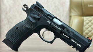 ASG CZ 75 SP-01 Shadow CO2 BB Air Pistol by Airsoft Gun India | Best Licensed Airgun Dealer in India