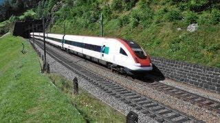 Die Gotthardbahn im Sommer 2012 - Zug,trainfart,train