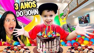 MOSTRAMOS TODO O ESPAÇO DA FESTA!! *3 ANOS DO JOHN* 