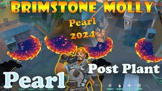 NEW Top 15 Pearl Brimstone Post Plant Lineups | Brimstone Lineups Pearl | Valorant Tips & Tricks