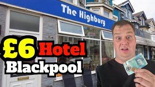 £6pp The UK's Cheapest Hotel Blackpool - Budget British Summer Holidays Breaks