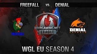 FreeFall vs. Denial eSports - Matchday 2 - WGL EU Season 4 - World of Tanks