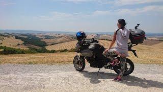 Road Moto Trip Italia, Toscania , Alps