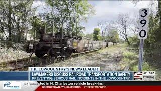 VIDEO: Leaders discuss railroad safety in Lowcountry after national disaster