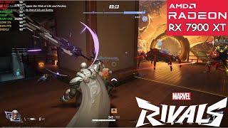 Marvel Rivals Gameplay | RX 7900 XT 20GB (4K - Ultra Settings - FSR ON)