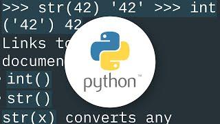 Convert integer to string in Python