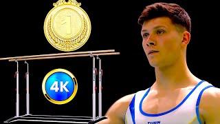 Illia KOVTUNParallel Bars Event Final 2024 European Championships *15.633* (BBC.4K)