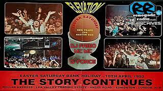 DJ Fabio | Elevation 'The Story Continues' @ Roller Express | 10 April 1993 | LONDON BREAKBEAT RAVE