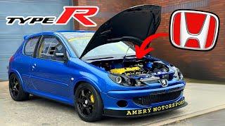 CIVIC TYPE R SWAPPED PEUGEOT 206 GTI *???HP*