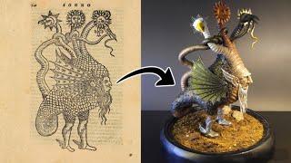 Sculpting a 16th Century ALCHEMY DRAGON!