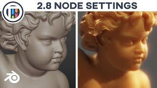 Blender 2.8 Eevee Tutorial - You MUST Enable This Setting for Nodes to Work!!!