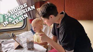 29 Hours In A Russian Train With A Toddler | Vlog