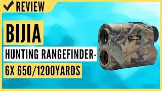 BIJIA Hunting Rangefinder-6X 650/1200Yards Multifunction Laser Rangefinder Review