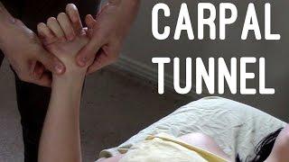 Massage Tutorial: Carpal tunnel syndrome (myofascial release)