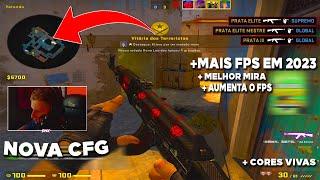 MELHOR CFG para 2023 que AUMENTA O FPS do CS:GO.. (cores vivas, binds e +fps)