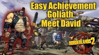 Easy Way to get Goliath, Meet David Achievement | Fatal god-Liath Fight | Borderlands 2