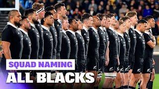  OFFICIAL ALL BLACKS 2025 SQUAD ANNOUNCEMENT
