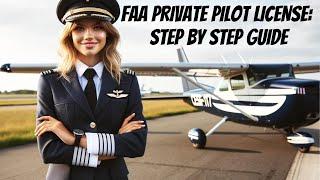 Your guide to FAA private pilot license #FAAPrivatePilotLicense #PilotTraining #Aviation #FAA