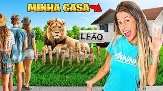 FIZ UM ZOOLÓGICO NA MINHA CASA !!!