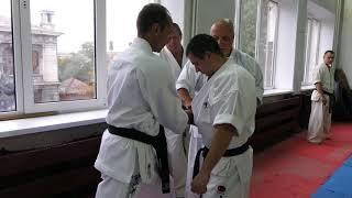 A methodical and practical seminar led by Paolo Bolaffio 9 dan Makotokai karate