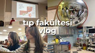 UNİ VLOG| Tıp Fakültesinde Dersler Nasıl İşleniyor, Benimle 3 Gün #tıpfakültesi