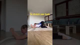 Healthy back #shorts #fitness #stretching