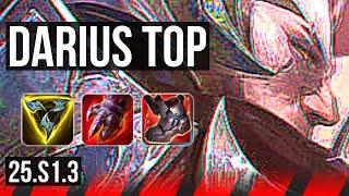 DARIUS vs URGOT (TOP) | 1100+ games | KR Master | 25.S1.3