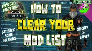 How to Clean mods in Ark - Get ready for Fjordur Now!