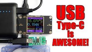 Here is why USB Type-C is AWESOME and how you can use Power Delivery for your electronics!