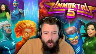 The *NEW IMMORTAL 5 by RELAX GAMING HAS A GOD MODE SPIN?! (Bonus Buys)