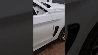 Защита автомобиля антигравийной пленкой.