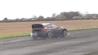 Daniel McKenna M-Sport Ford Fiesta WRC test