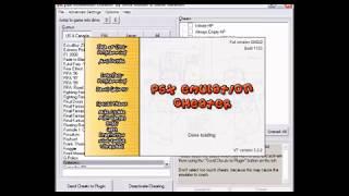 How To Cheat in EPSXE EMULATOR USING PEC
